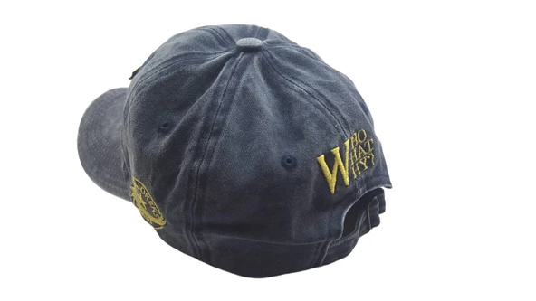 Eskitme Yıkamalı Unisex W Şapka Kep - 5