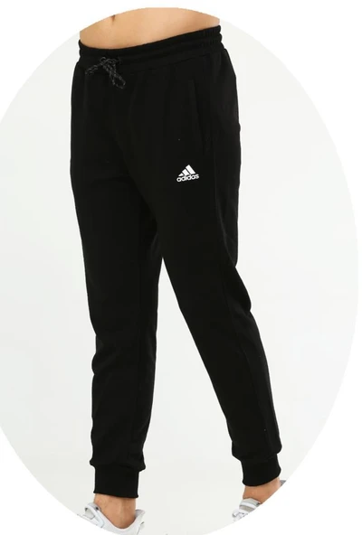 Adidas ED-2506 Erkek Pamuklu Eşofman Altı - 6