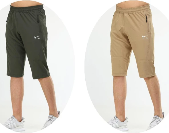 Nike Erkek B.Stretch İnce Kumaş Kapri-Şort EE-1217 - Resim 6