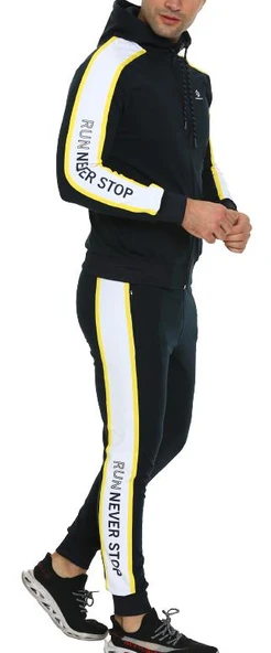 Speedlife Erkek Polyester Eşofman Takımı XA-0437 - 7