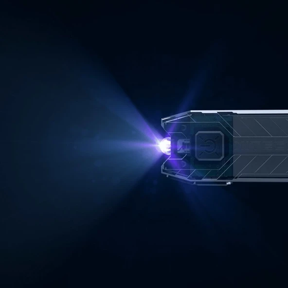 NITECORE TUBE UV SIYAH 500mW ANAHTARLIKLI FENER - Resim 9