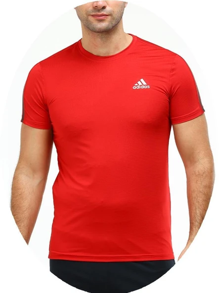 Adidas Erkek Polyester T-Shirt EF-3750 - 4