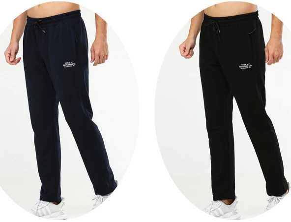 Nike ED-2407 Erkek Battal Beden Pamuklu Eşofman Altı - 3