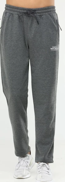 Nike ED-2407 Erkek Battal Beden Pamuklu Eşofman Altı - 5