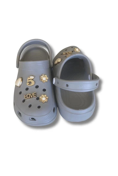 Lovıta C.r.o.c.s Model Terlik 36-40 Gri - 4