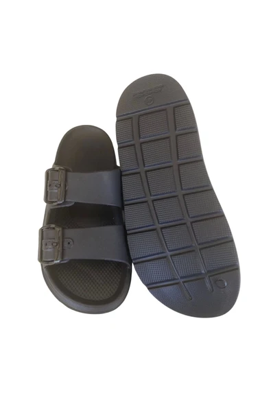 Lovita Tokalı Erkek Terlik 41-45 Siyah - Resim 5