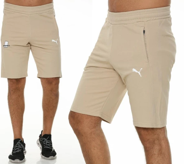 Puma Porsche Logolu Erkek Pamuk Cotton Şort  EE-1103 - 1