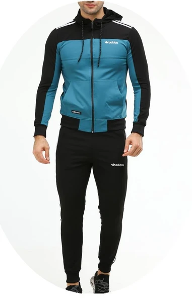 Adidas Erkek Polyester Eşofman Takımı ea3702 - Resim 3