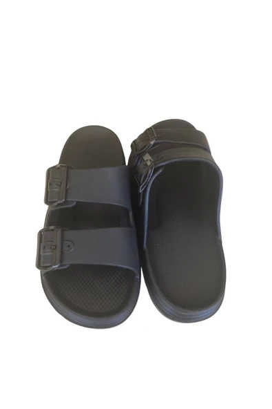 Lovita Tokalı Erkek Terlik 41-45 Siyah - Resim 4