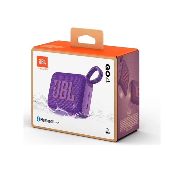 Jbl Go 4 Taşınabilir Bluetooth Hoparlör Mor - 8