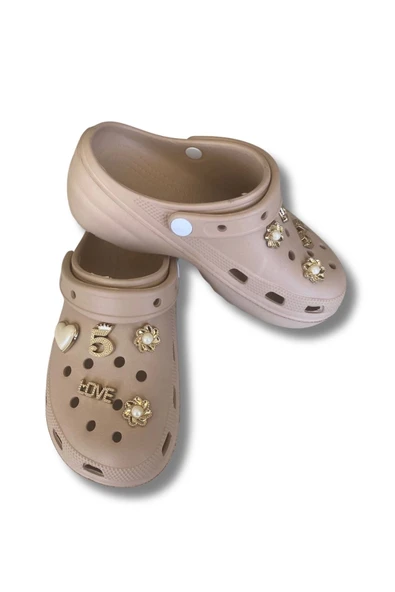 Lovıta C.r.o.c.s Model Terlik 36-40 Krem - 3