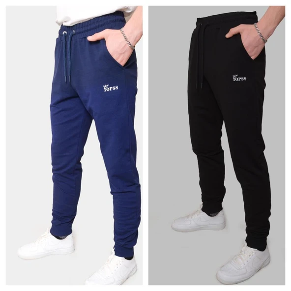 NewForss FRS-2507X2 Erkek Eşofman Altı 2'li Paket - 2