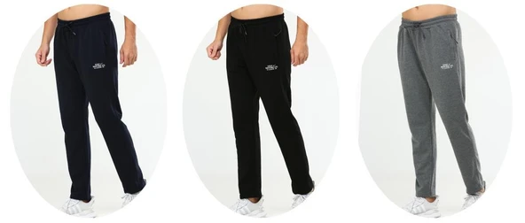 Nike ED-2407 Erkek Battal Beden Pamuklu Eşofman Altı - 2