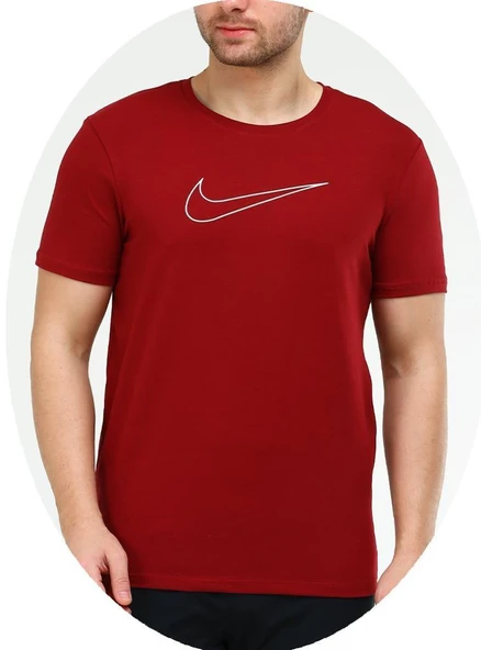Nike Erkek Battal Beden Pamuklu T-Shirt EF-3788 - 4