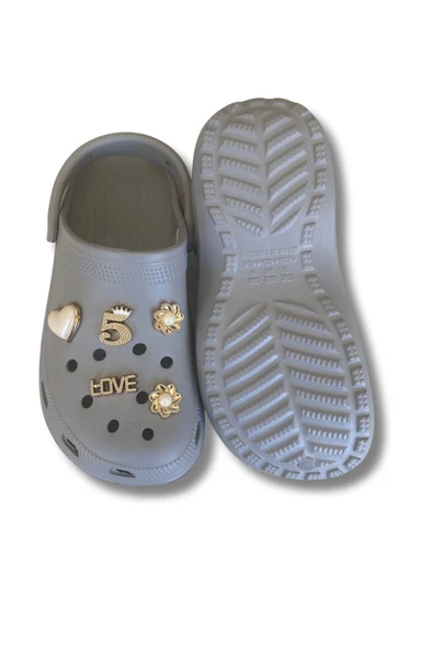 Lovıta C.r.o.c.s Model Terlik 36-40 Gri - 5