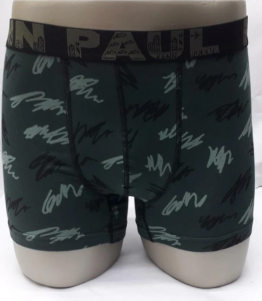 Erkek Dijital Baskılı Cotton Pamuk İkili Boxer kp205 - 8