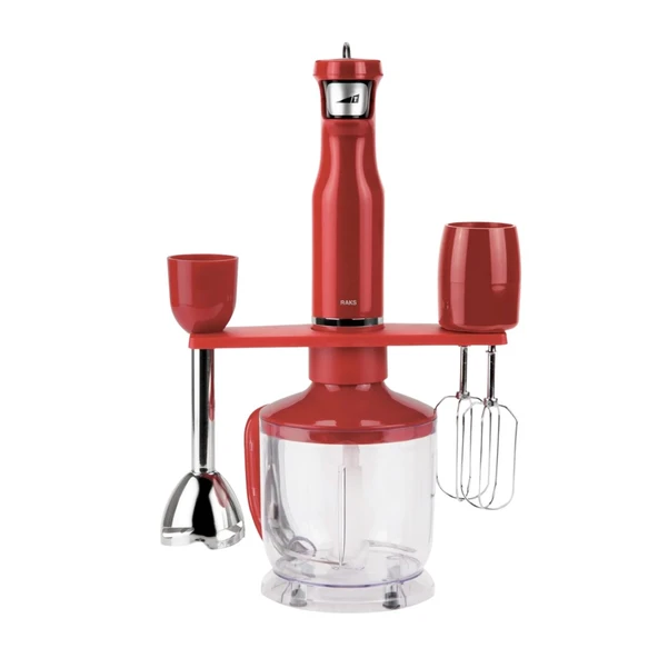 Raks Hot Mix 1700 W Blender Seti - Kırmızı - 2
