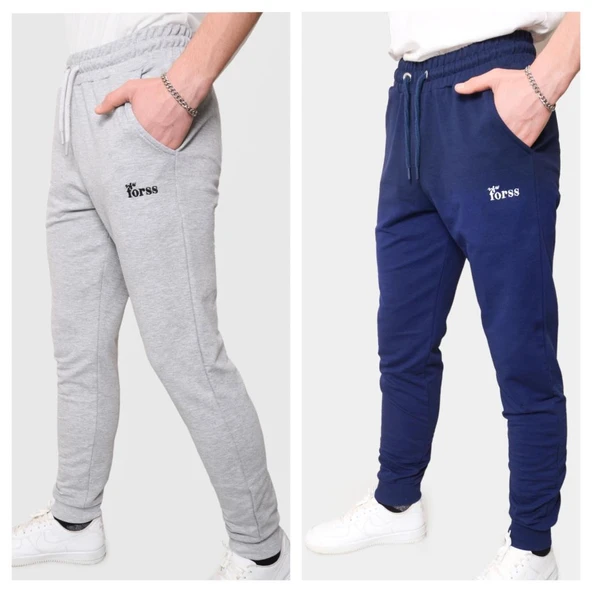 NewForss FRS-2507X2 Erkek Eşofman Altı 2'li Paket - 3