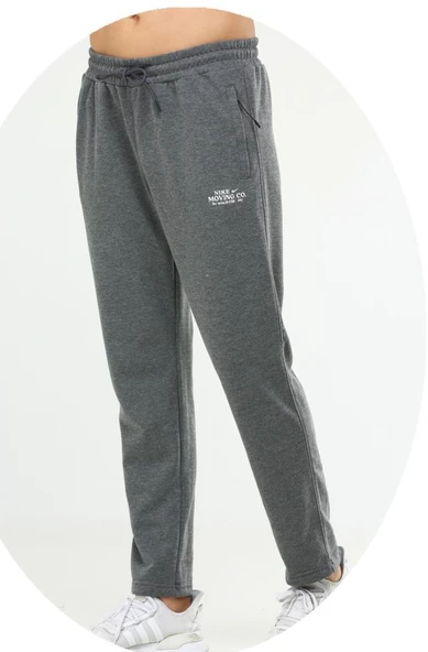 Nike ED-2407 Erkek Battal Beden Pamuklu Eşofman Altı - 6