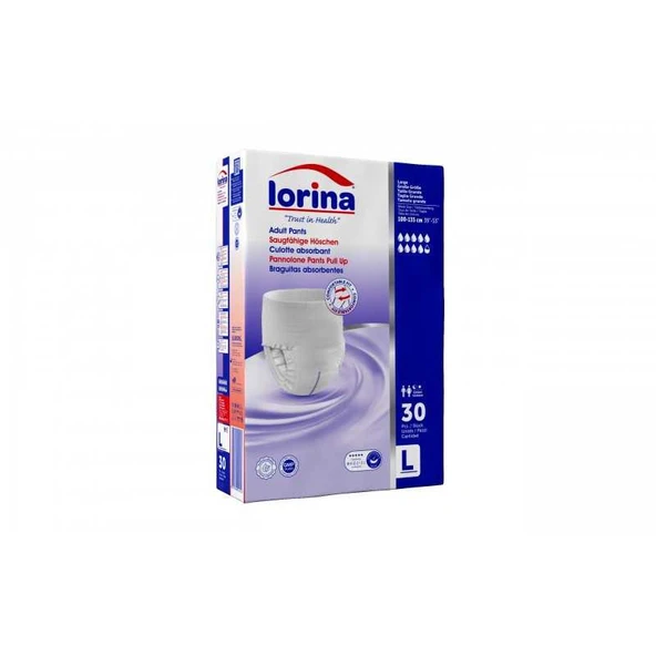 LORİNA EMİCİ KÜLOT BÜYÜK BOY LARGE 30 ADET