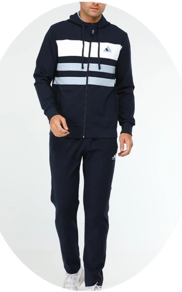 Adidas EA-3989 Erkek Diagonel Ottoman Eşofman Takımı - 6