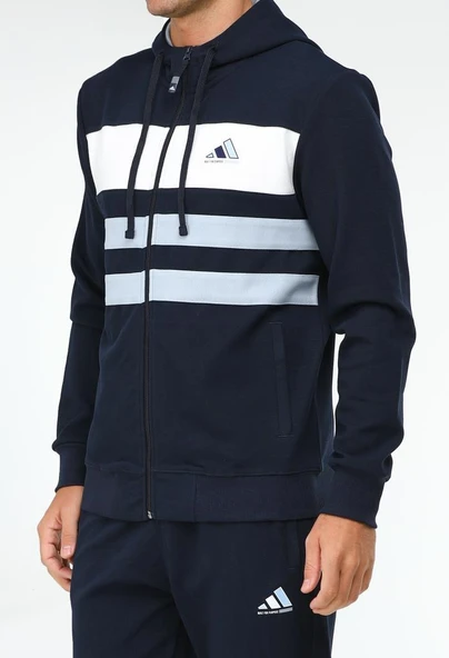 Adidas EA-3989 Erkek Diagonel Ottoman Eşofman Takımı - 4