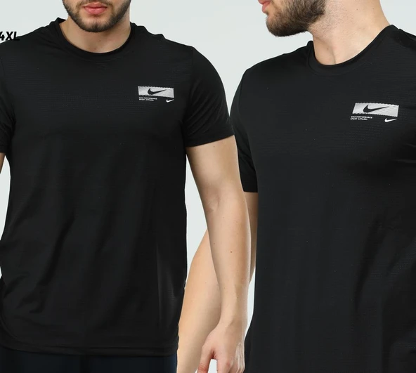 Nike EF-4226 Erkek Polyester Mesh Battal Beden T-Shirt - 1