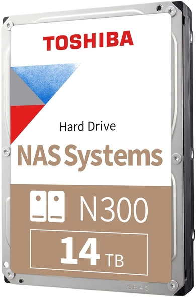 Toshiba N300 HDWG51EUZSVA 3.5" 7200 Rpm SATA 3.0 14 TB Harddisk - 1