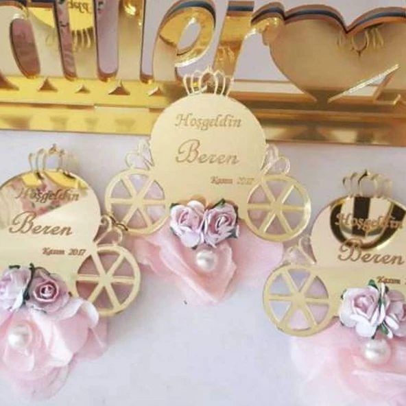 Bal Kabağı Fayton İsimli Pleksi(30 Adet)