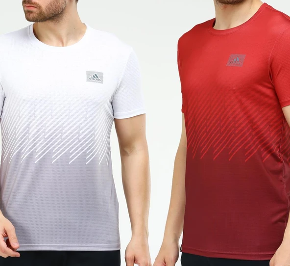 Adidas EF-4024 Erkek Polyester T-Shirt - 1