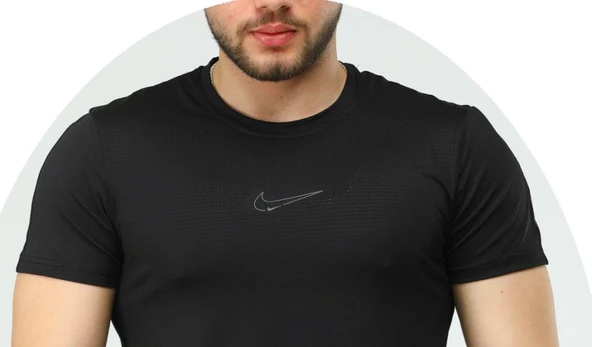 Nike EF-4278 Erkek Polyester Mesh T-Shirt - 5