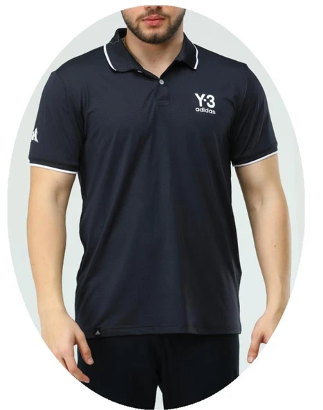 Adidas EF-3992 Erkek Polyester Mesh Polo Yaka T-Shirt - 6