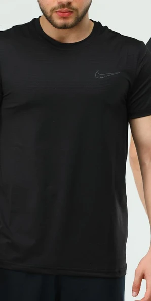 Nike EF-4223 Erkek Polyester Mesh Battal Beden T-Shirt - 6