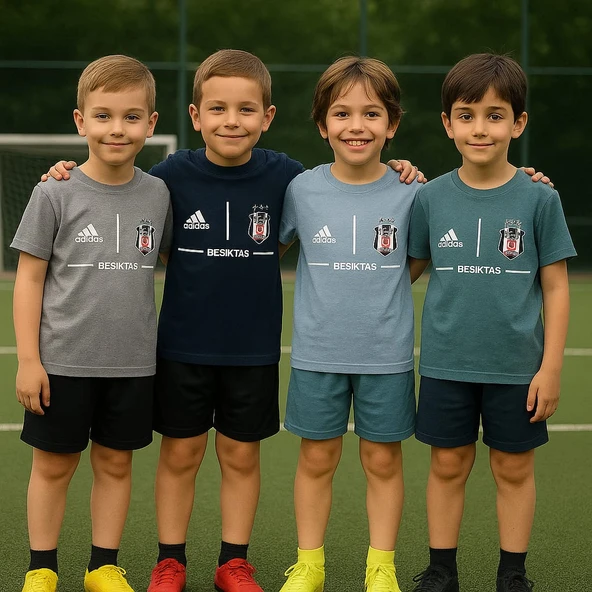 Çocuk Giyim, GS, BJK, FB Tişörtü üst toptan 4lü seri Suprem kumaş ürün görseli