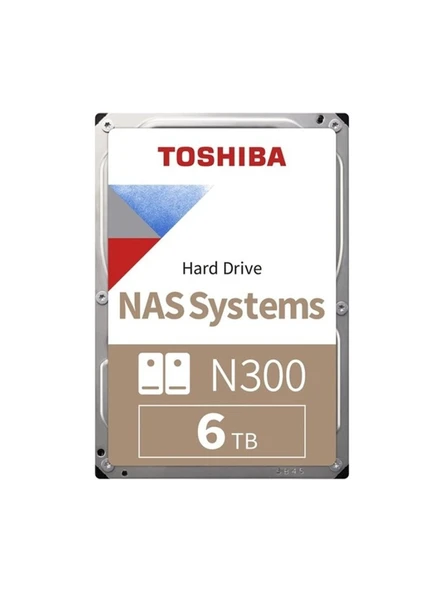 Toshiba N300 MN10ADA600S SATA 3.0 7200 RPM 3.5" 6 TB Hardisk - 1