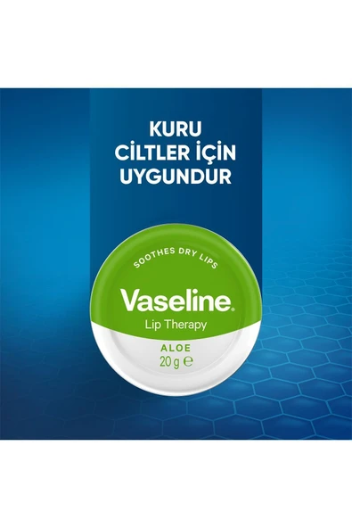 Vaseline Dudak Kremi Lip Therapy Aloe Vera 20 gr - 5