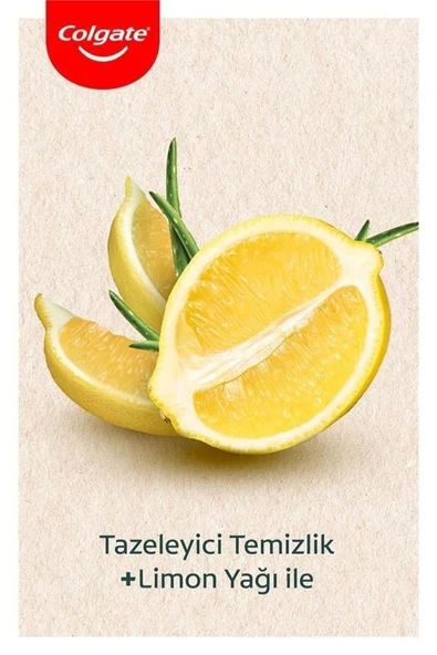 Colgate Natural Extracts Limon Yağı Ve Aloe Vera Özlü Tazeleyici Temizlik Diş Macunu 75 Ml - 2