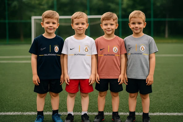 Çocuk Giyim, GS, BJK, FB Tişörtü üst toptan 4lü seri Suprem kumaş - Resim 2