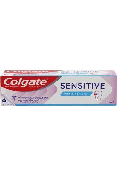Colgate Sensitive Sensifoam Beyazlatıcı Florürlü Diş Macunu 75 ml