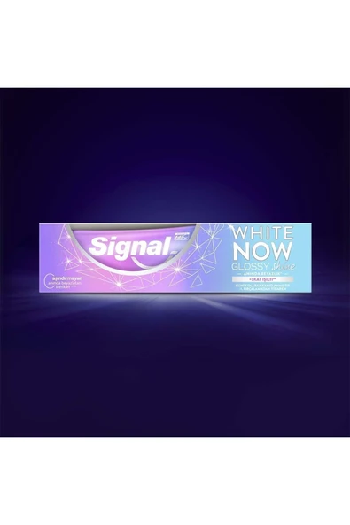 Signal White Now Glossy Shine Diş Macunu 75 ml - 5