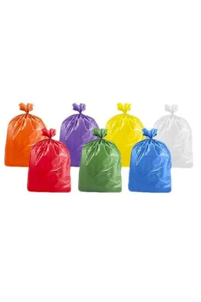 SERA Çöp Torbası Büzgülü Limon Kokulu Orta Boy 15 Li 55 x 60 Cm x 8 Paket - 4