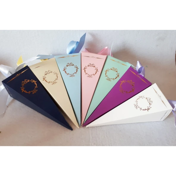 Pembe Kulah Pleksi İsimlikli Bebek Şekeri(30 Adet) - 3