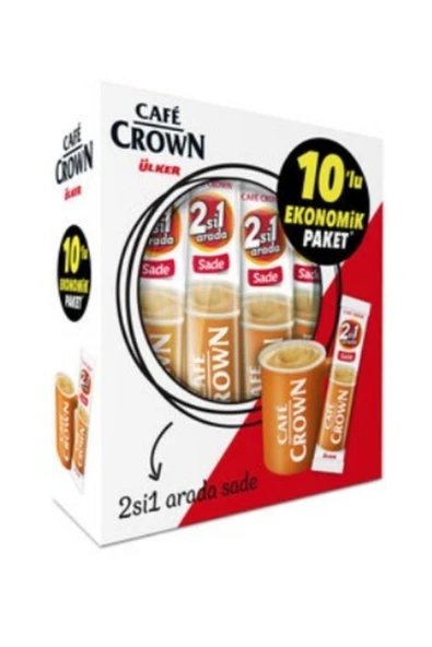 Cafe Crown 2'si 1 Arada 11g 10'lu Paket