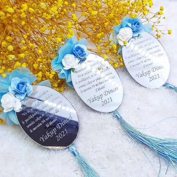 Nazar Ayetli Ayna Bebek Mevlüt Şekeri(30 Adet) - Resim 3