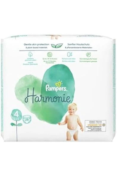 shop Harmonie Bebek Bezi İkiz Paket 4 Beden 28 Adet