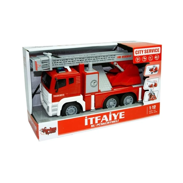 WY851A Sesli ve Işıklı Merdivenli İtfaiye Aracı - 2
