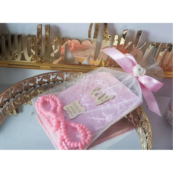 Keseli İsimlikli Yasin ve Tesbih Bebek Mevlid Şekeri(30 Adet)