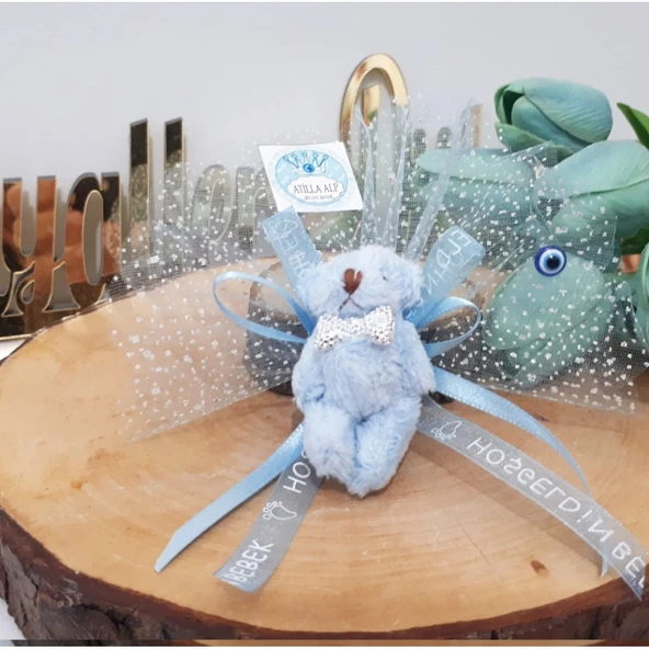 Büyük Boy Ayıcık Magnet Bebek Hediyeliği(30 Adet) ürün görseli