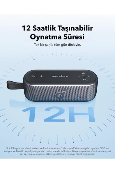 Anker SoundCore Motion 100 Mavi Bluetooth Hoparlör - 7