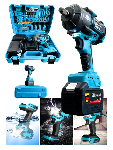 Germany Style DH-150 1000 NM Kademeli Somun Sökme Araç Bijon Sıkma Torklu Somun Sökme Makinesi - 2